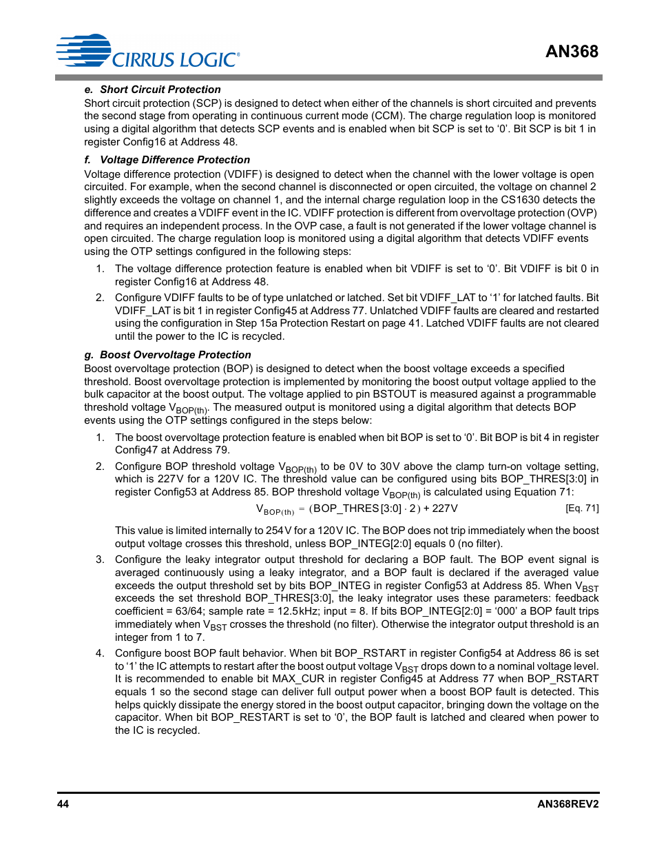 An368 | Cirrus Logic AN368 User Manual | Page 44 / 80