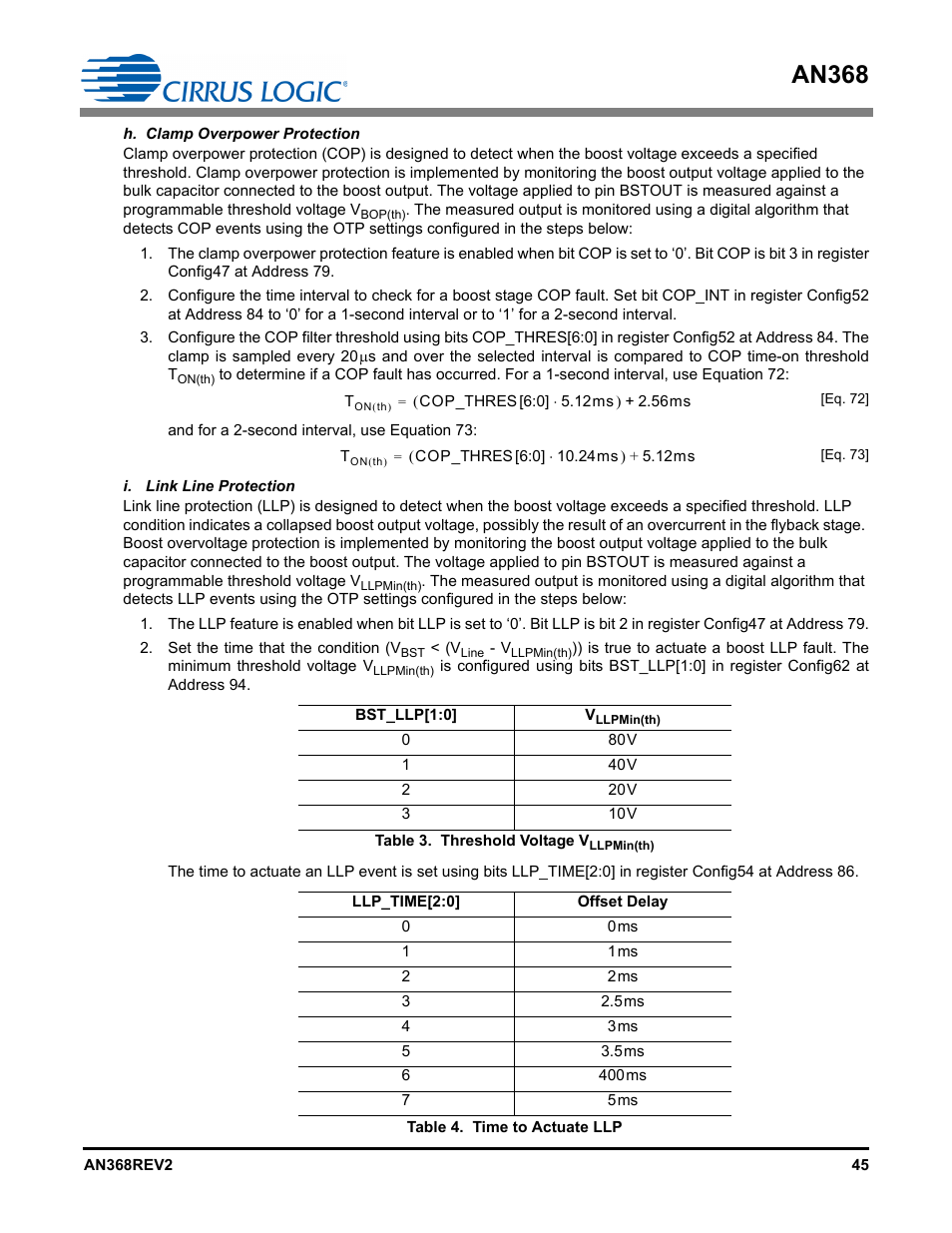 An368 | Cirrus Logic AN368 User Manual | Page 45 / 80