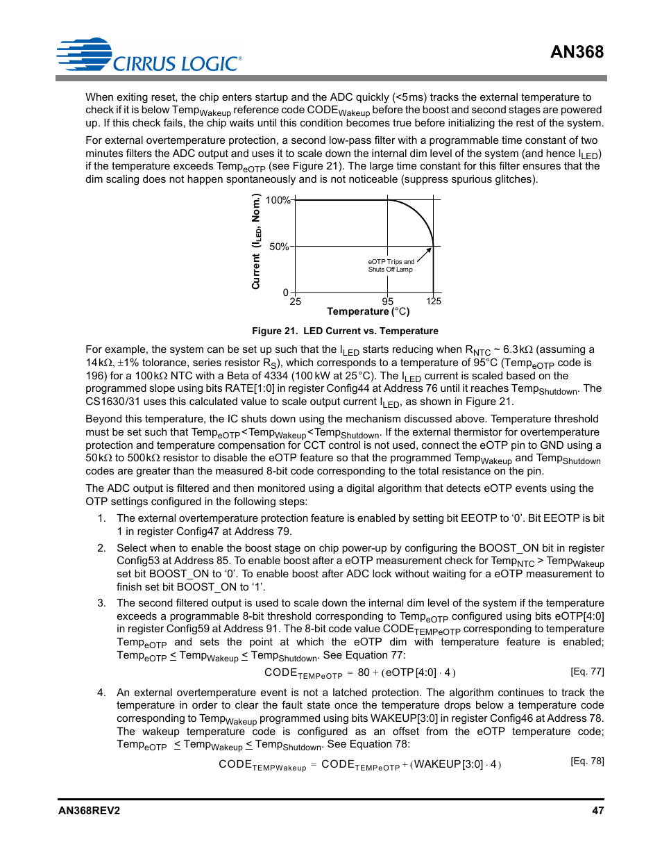 An368 | Cirrus Logic AN368 User Manual | Page 47 / 80