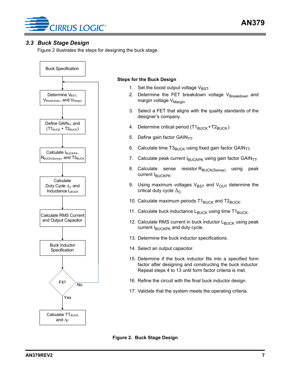 3 buck stage design, An379 | Cirrus Logic AN379 User Manual | Page 7 / 31