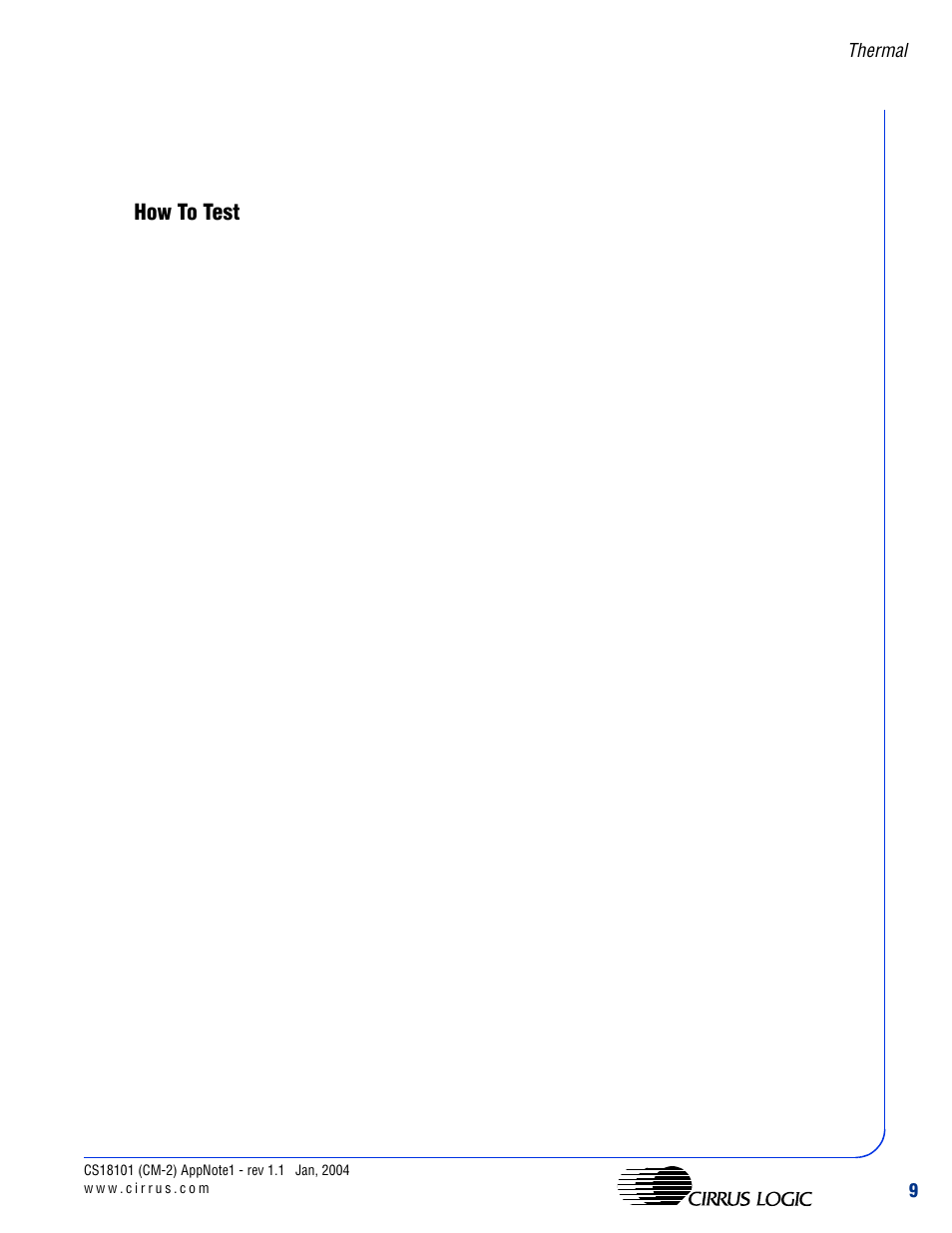 How to test | Cirrus Logic AN Integrating CobraNet into Audio Products User Manual | Page 11 / 16