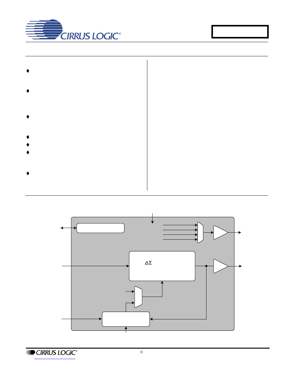 Cirrus Logic CS2000-CP User Manual | 38 pages