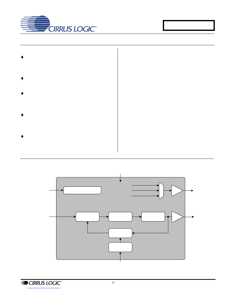 Cirrus Logic CS2200-OTP User Manual | 24 pages