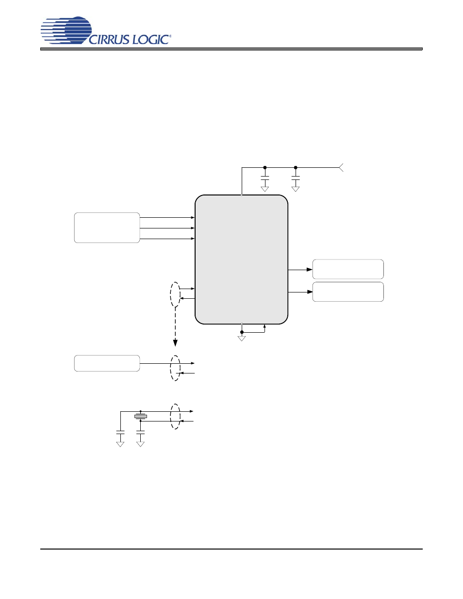 Typical connection diagram, Figure 1. typical connection diagram, Cs2200-otp | Cirrus Logic CS2200-OTP User Manual | Page 5 / 24