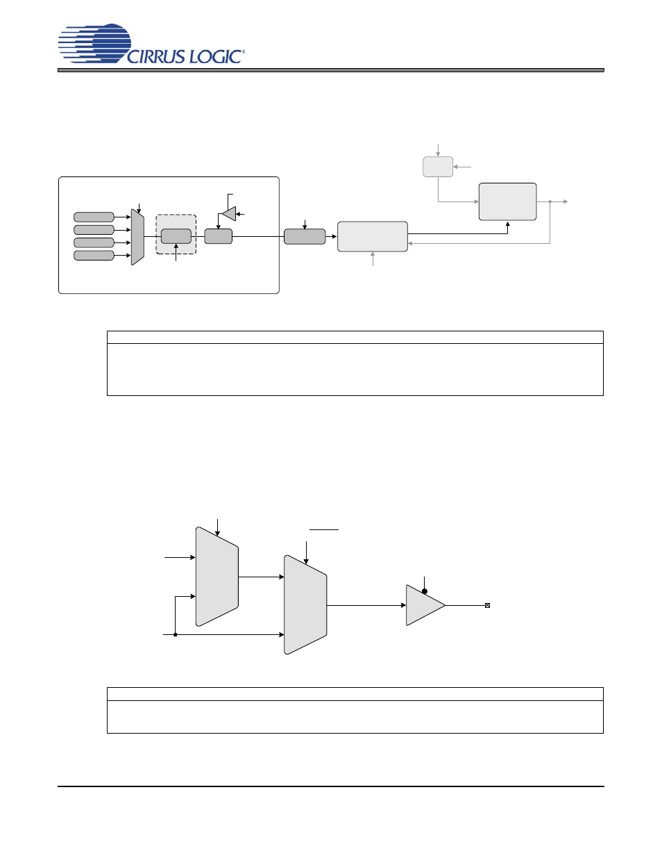 Figure 12. ratio feature summary, 5 pll clock output, Figure 13. pll clock output options | Cs2100-otp, 1 mux | Cirrus Logic CS2100-OTP User Manual | Page 16 / 26