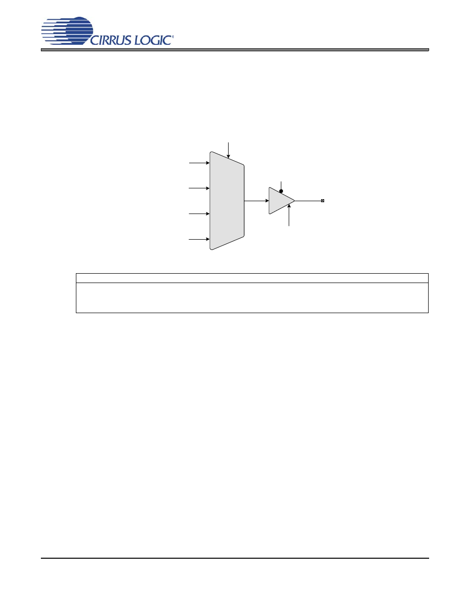 6 auxiliary output, Figure 14. auxiliary output selection, 7 mode pin functionality | 1 m1 and m0 mode pin functionality, 6 auxiliary output 5.7 mode pin functionality, Cs2100-otp | Cirrus Logic CS2100-OTP User Manual | Page 17 / 26