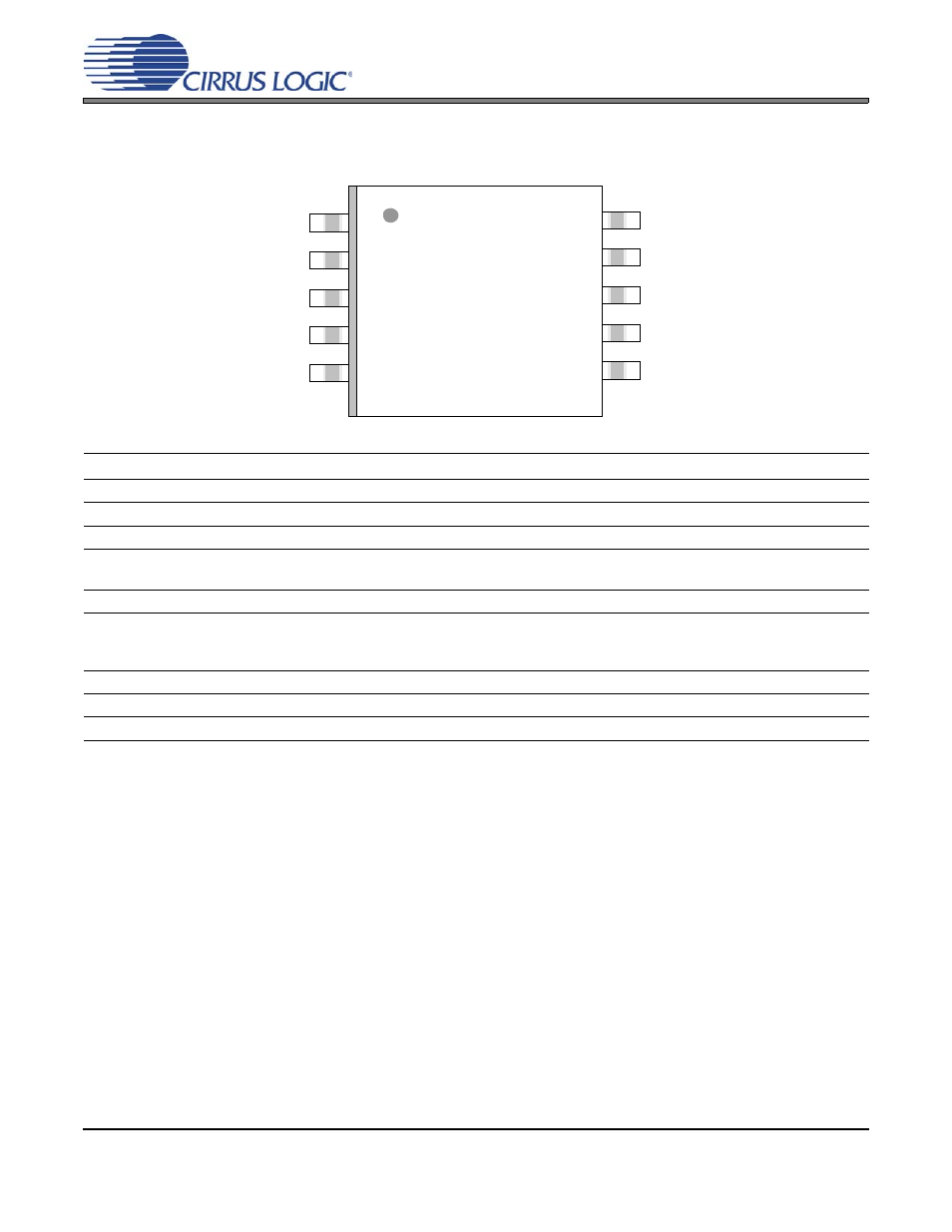 Pin description, Cs2100-otp | Cirrus Logic CS2100-OTP User Manual | Page 4 / 26