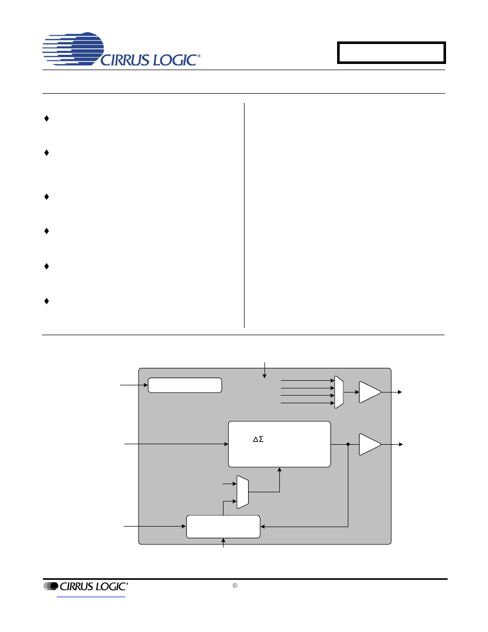 Cirrus Logic CS2000-OTP User Manual | 30 pages