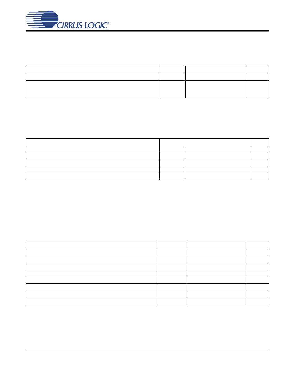 Characteristics and specifications, Recommended operating conditions, Absolute maximum ratings | Dc electrical characteristics, Cs2100-cp | Cirrus Logic CS2100-CP User Manual | Page 6 / 32