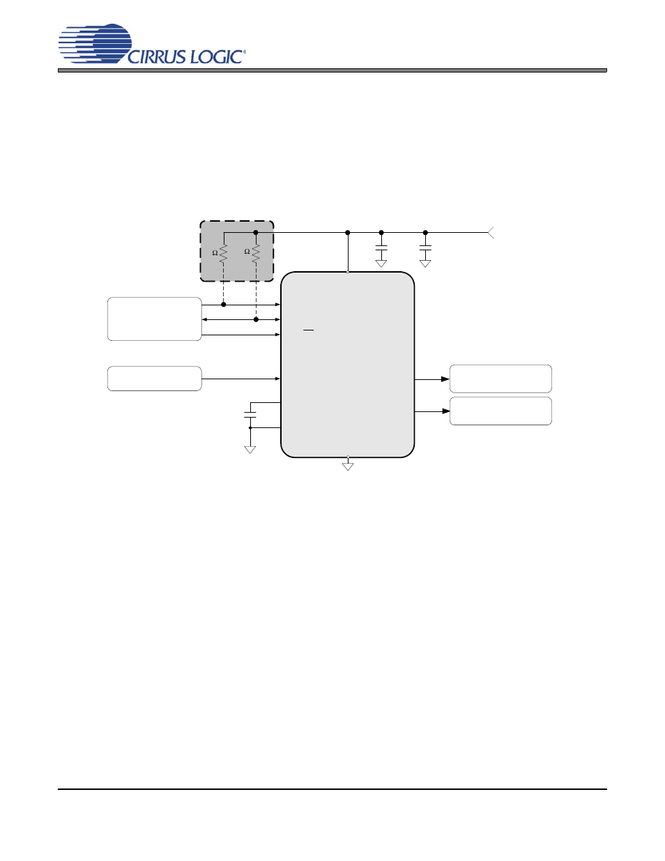 Typical connection diagram, Figure 1. typical connection diagram, Cs2300-cp | Cirrus Logic CS2300-CP User Manual | Page 5 / 32