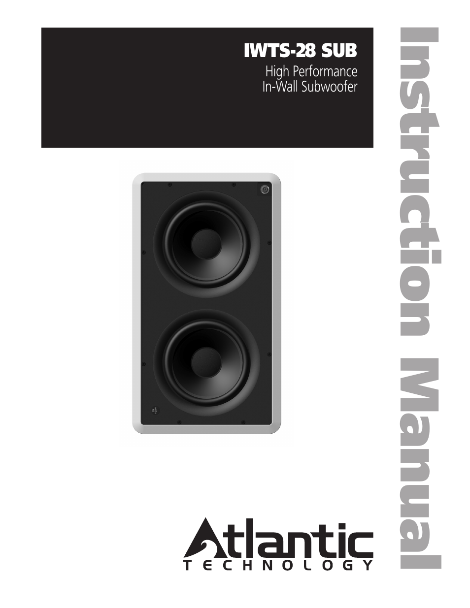 Atlantic Technology IWTS-28 SUB User Manual | 8 pages