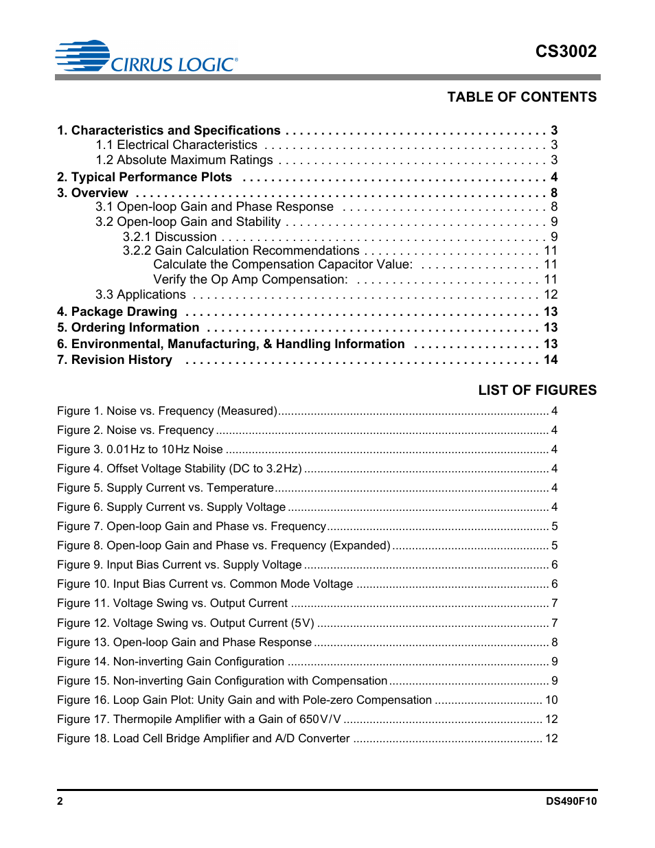 Cs3002 | Cirrus Logic CS3002 User Manual | Page 2 / 14
