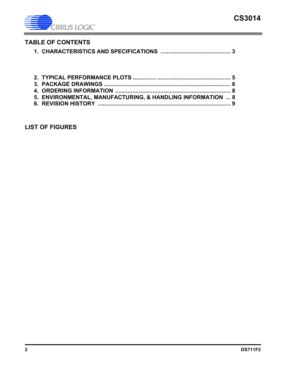 Cirrus Logic CS3014 User Manual | Page 2 / 10