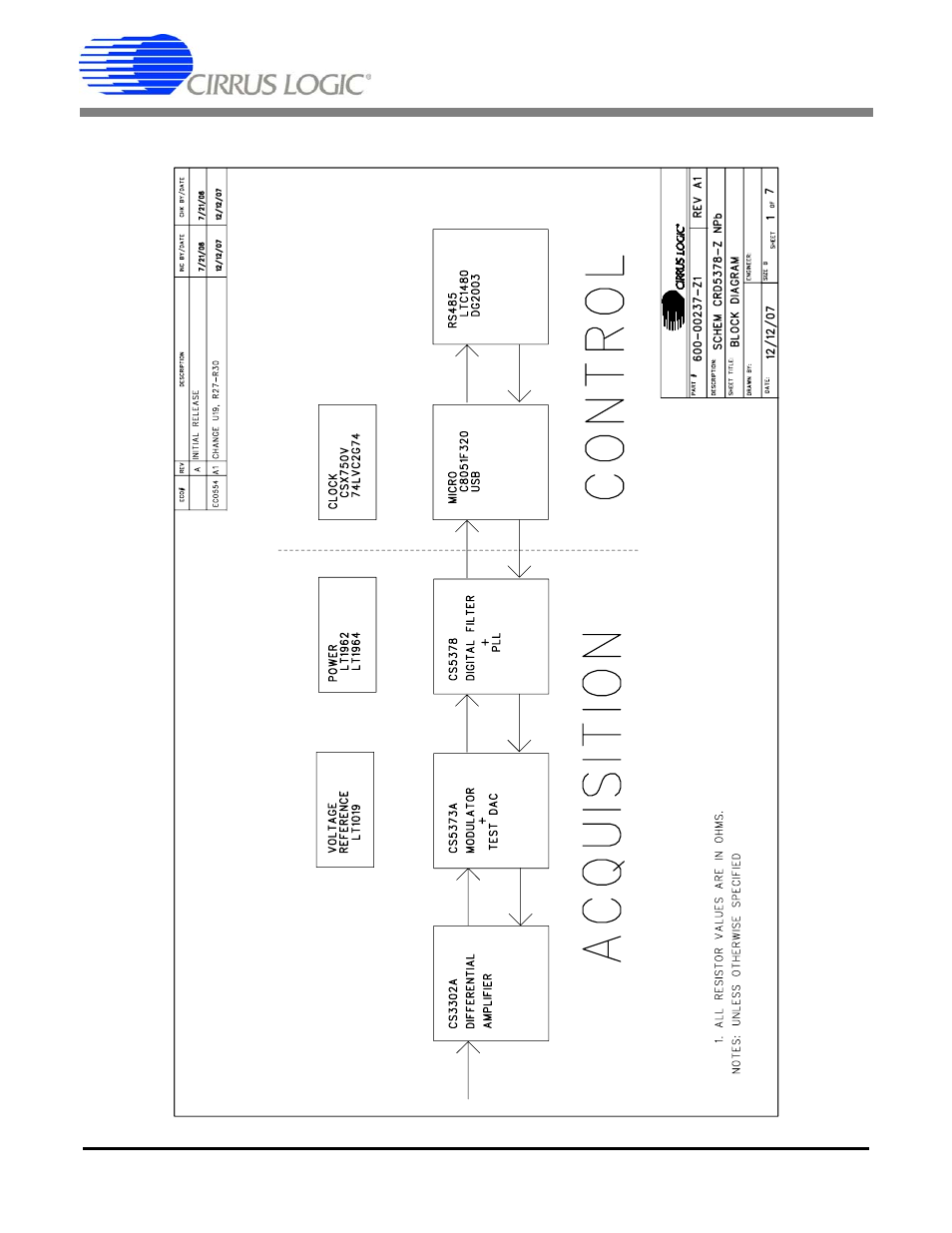 Schematics, Crd5378 | Cirrus Logic CRD5378 User Manual | Page 57 / 64