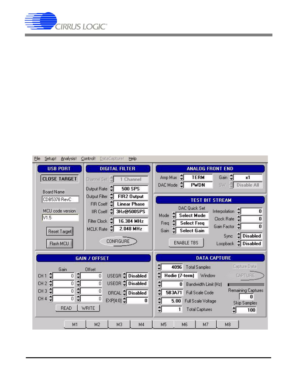 4 self-testing cdb5378, 1 noise test, Cdb5378 | Cirrus Logic CDB5378 User Manual | Page 13 / 74