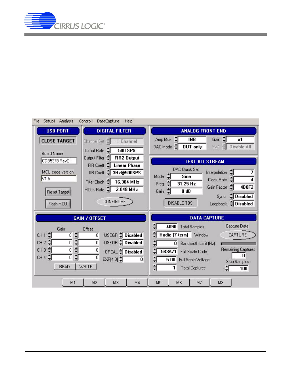 2 distortion test, Cdb5378 | Cirrus Logic CDB5378 User Manual | Page 14 / 74
