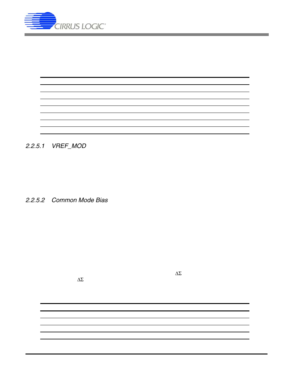 5 voltage reference, 1 vref_mod, 2 common mode bias | 3 digital hardware, 1 digital filter, Cdb5378 | Cirrus Logic CDB5378 User Manual | Page 22 / 74