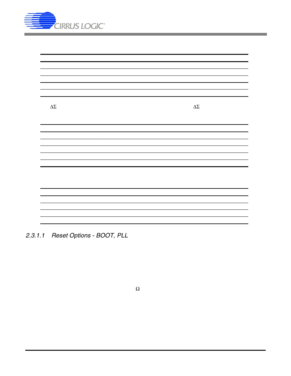 1 reset options - boot, pll, Cdb5378 | Cirrus Logic CDB5378 User Manual | Page 23 / 74