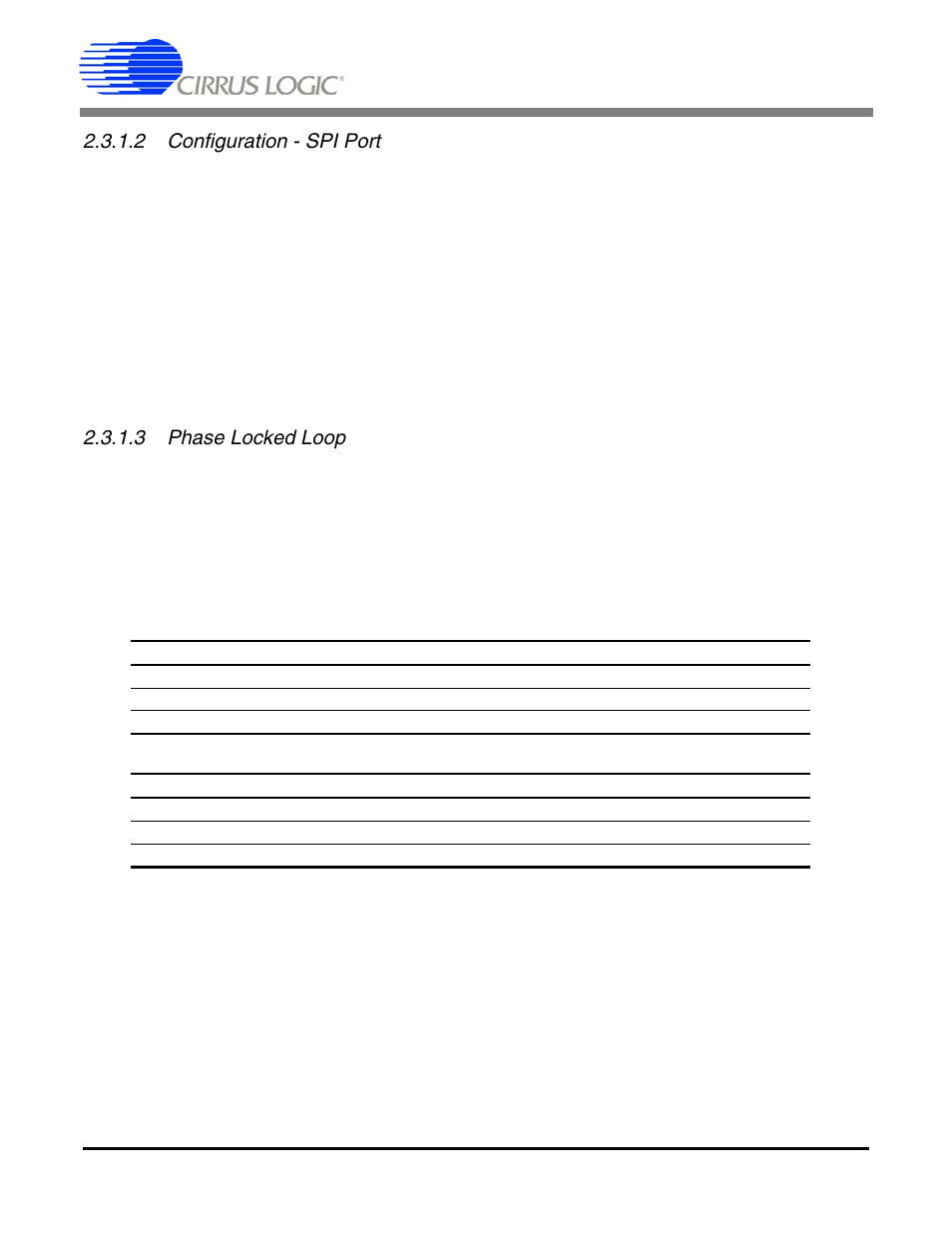 2 configuration - spi port, 3 phase locked loop, Cdb5378 | Cirrus Logic CDB5378 User Manual | Page 24 / 74