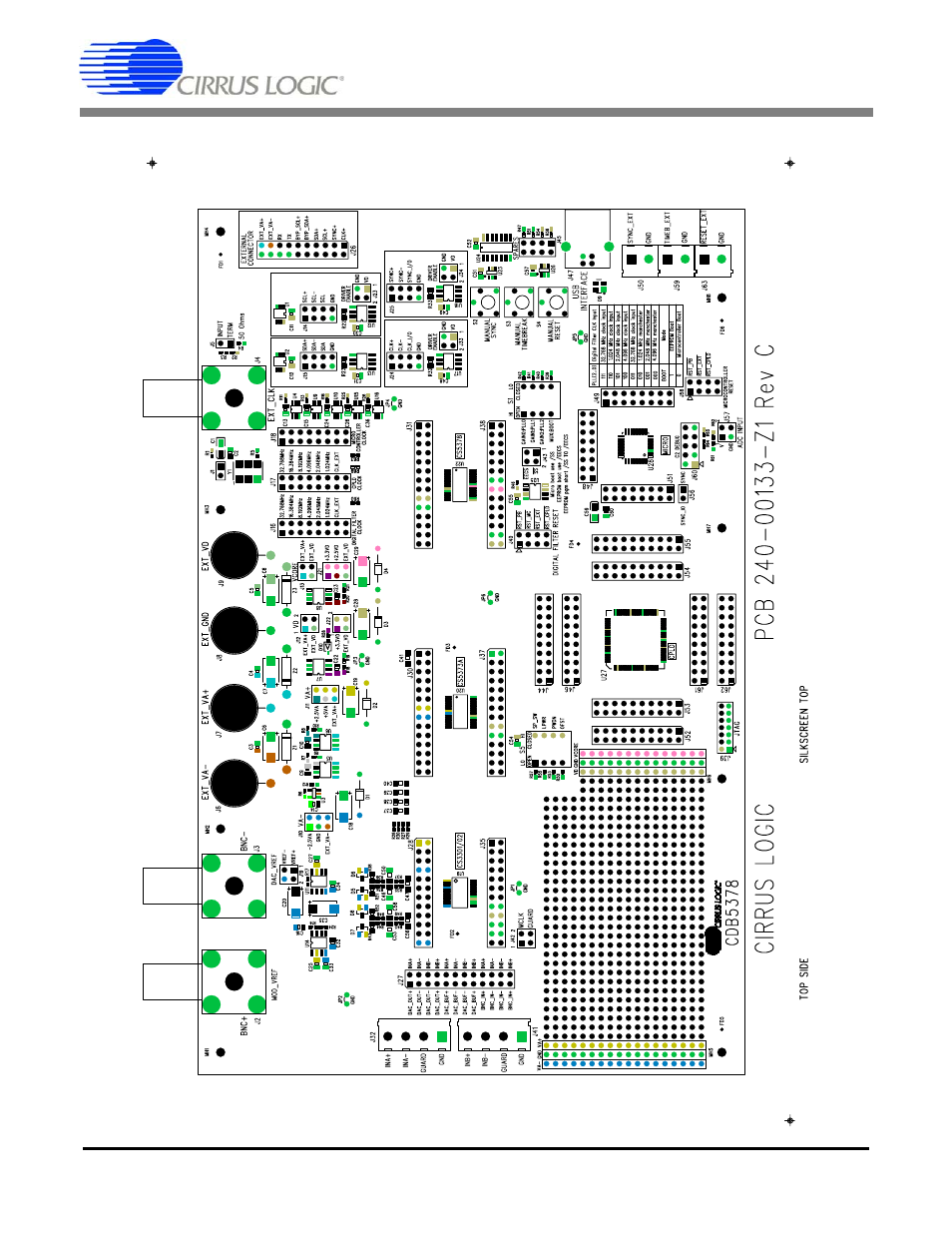 Layer plots, Cdb5378 | Cirrus Logic CDB5378 User Manual | Page 58 / 74