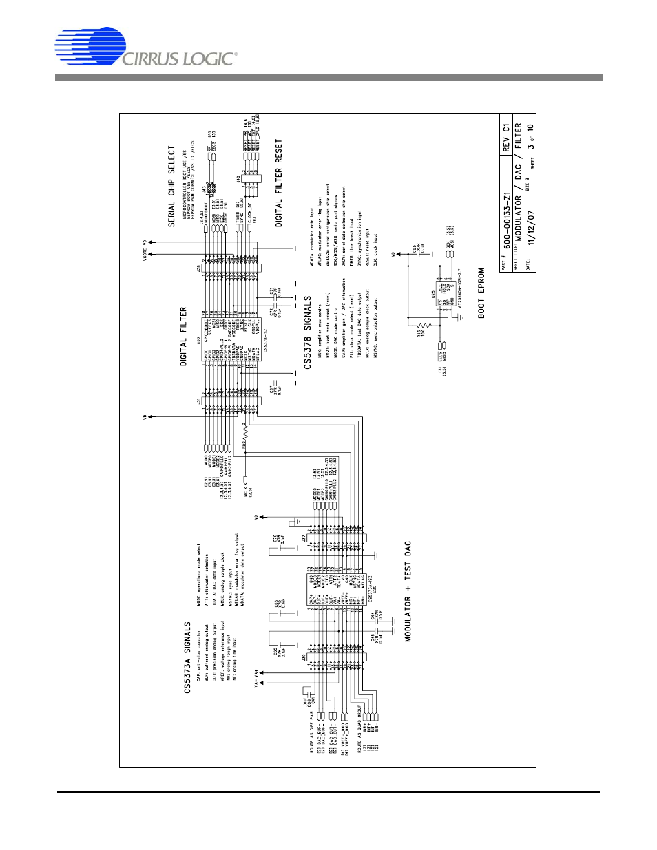 Cdb5378 | Cirrus Logic CDB5378 User Manual | Page 66 / 74