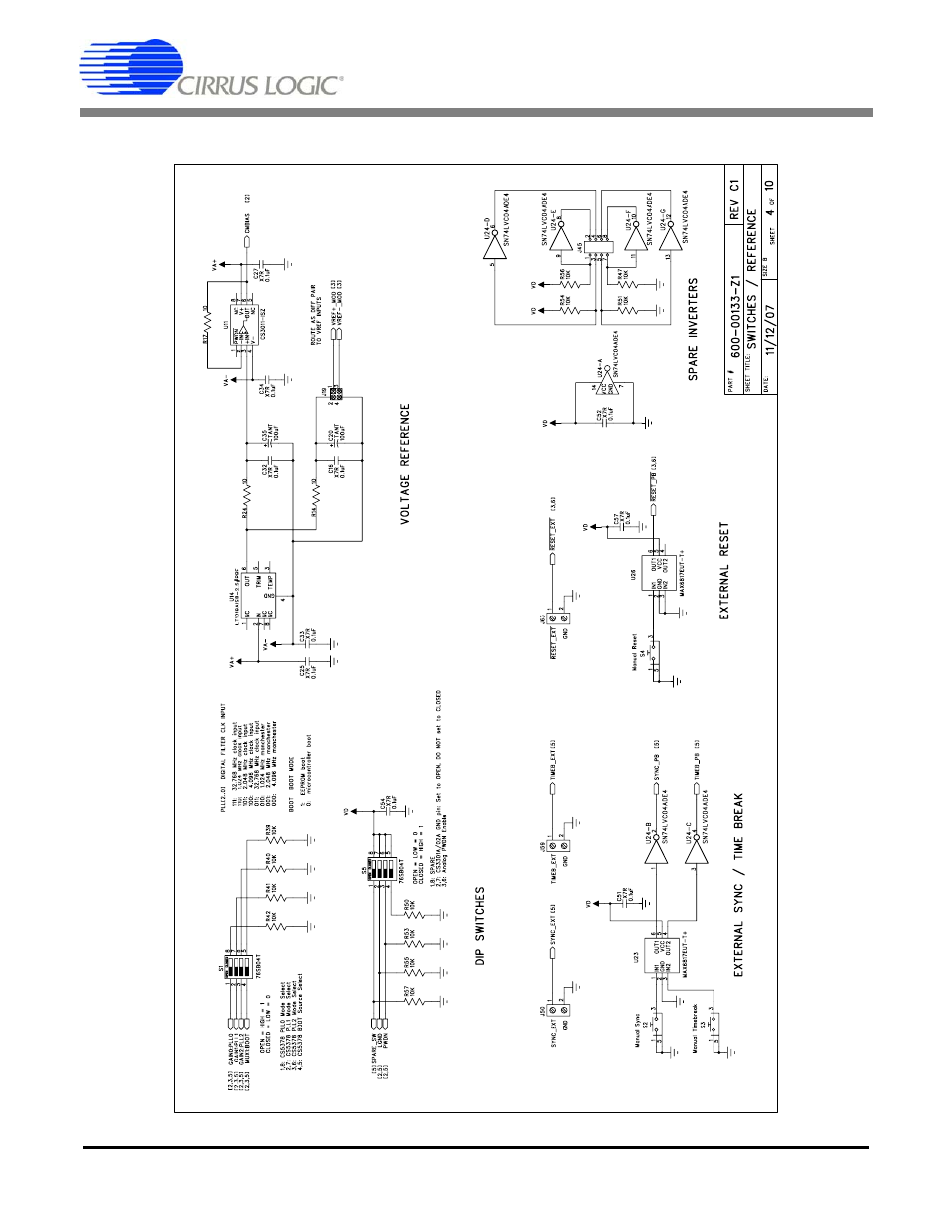 Cdb5378 | Cirrus Logic CDB5378 User Manual | Page 67 / 74