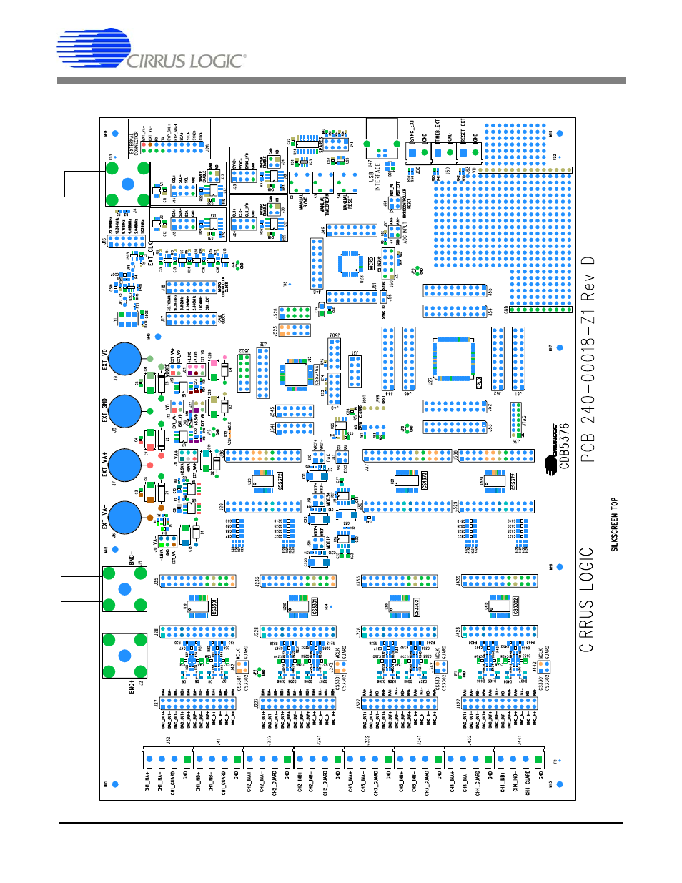 Layer plots, Cdb5376 | Cirrus Logic CDB5376 User Manual | Page 58 / 80