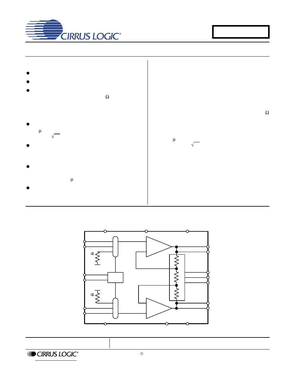 Cirrus Logic CS3302A User Manual | 16 pages
