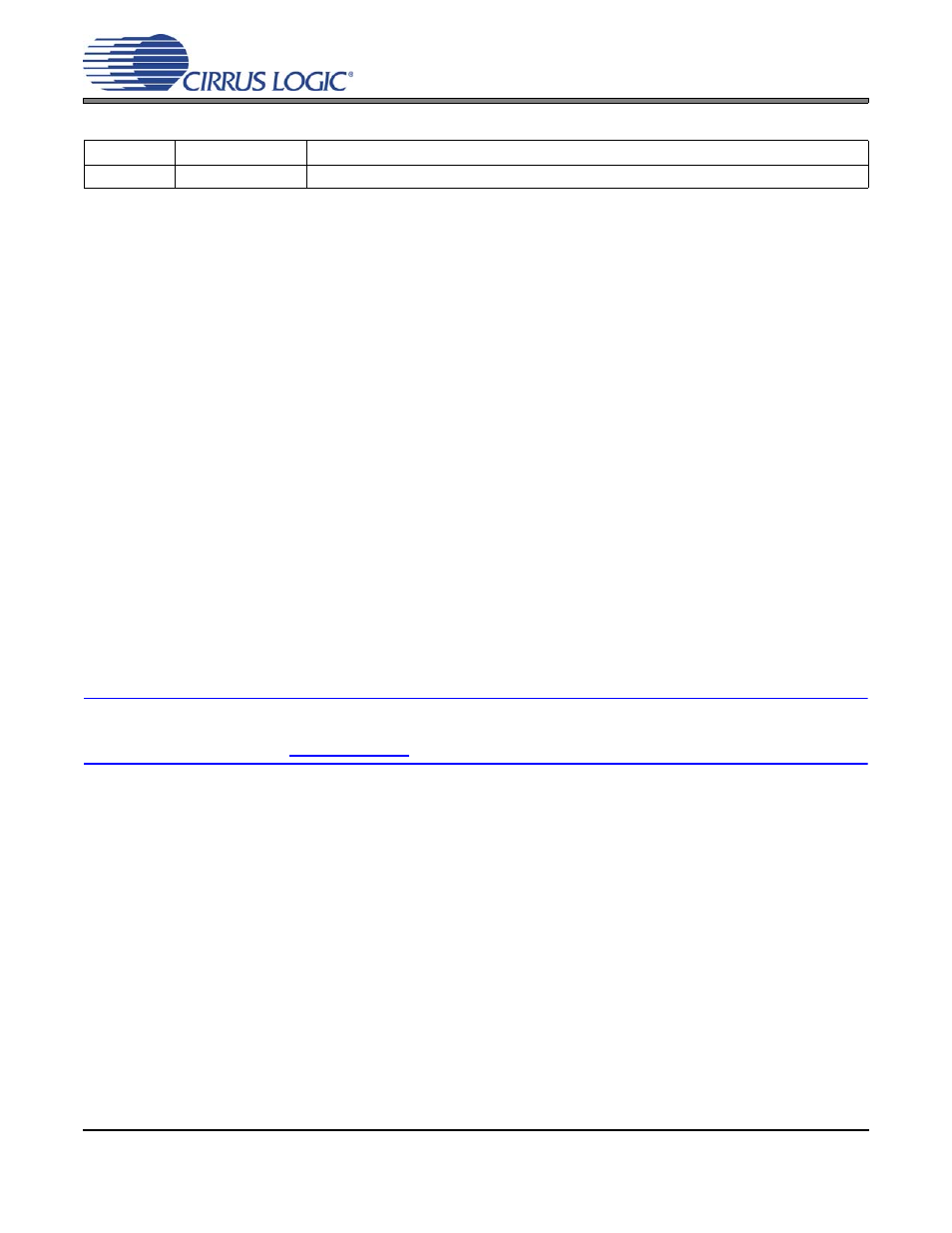 Revision history, Cs3302a | Cirrus Logic CS3302A User Manual | Page 3 / 16