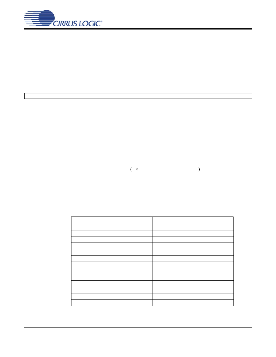 Cs3308 register descriptions, 1 ch 1-8 volume - addresses 01h - 08h, 1 volume control (bits 7:0) | Table 5. example volume settings | Cirrus Logic CS3308 User Manual | Page 31 / 44
