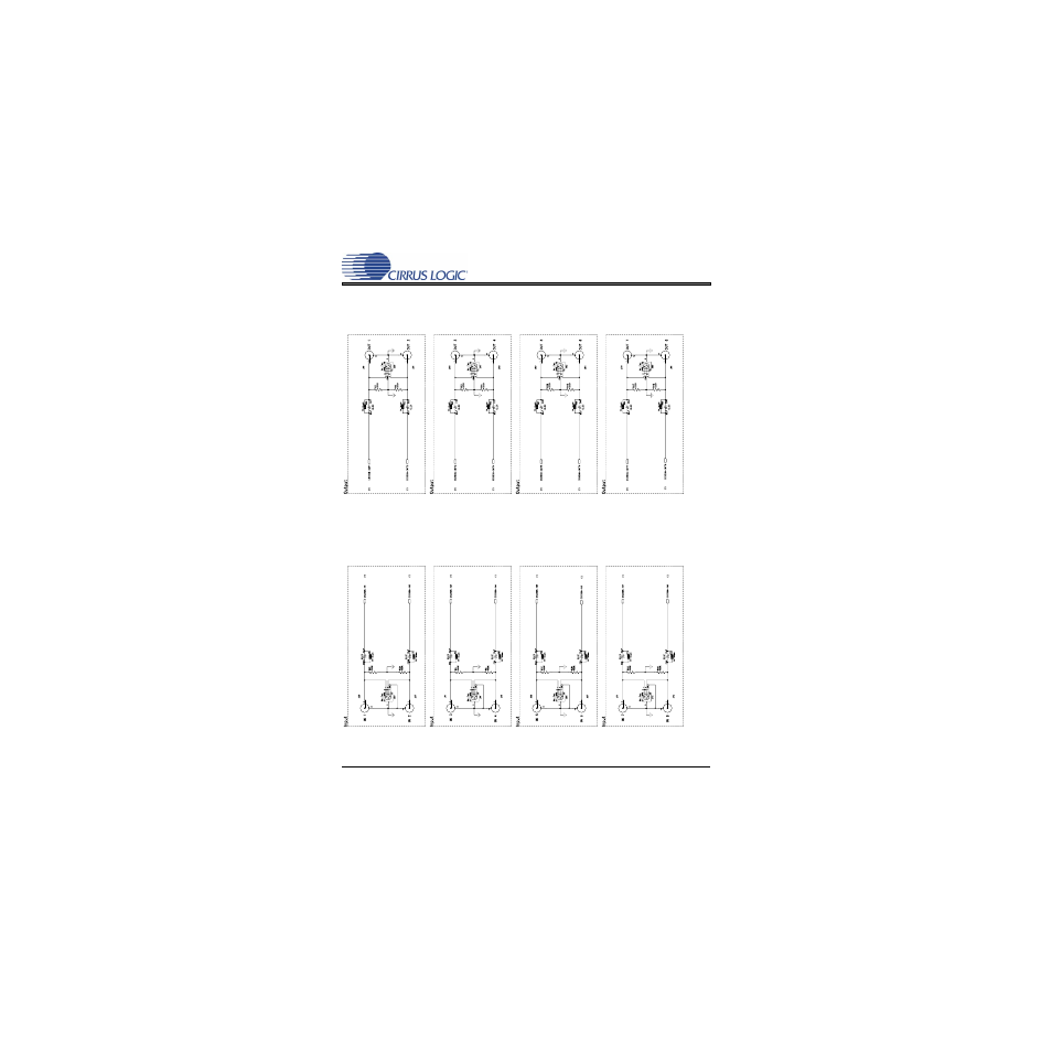 Figure 9. analog inputs and outputs, Figure 9.analog inputs and outputs, Cdb3308 | Cirrus Logic CDB3308 User Manual | Page 11 / 16