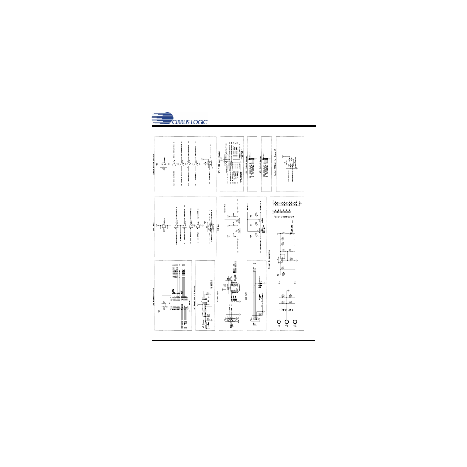 Figure 10. serial control / power, Figure 10.serial control / power, Figure 10 | Cdb3308 | Cirrus Logic CDB3308 User Manual | Page 12 / 16