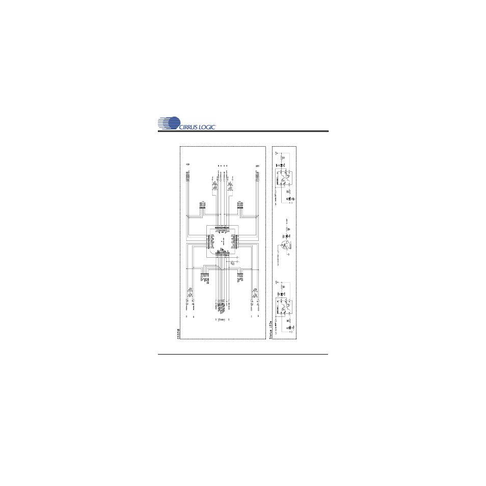 Cdb schematics, Figure 8. cs3318, Figure 8.cs3318 | Figure 8 | Cirrus Logic CDB3318 User Manual | Page 10 / 16