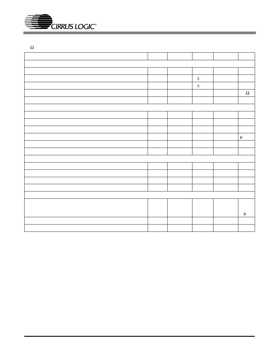 Cs3310, Analog characteristics | Cirrus Logic CS3310 User Manual | Page 2 / 17