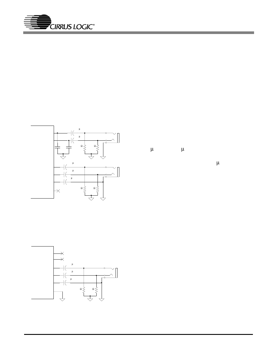 Figure 23. line out and headphone out setup, Figure 24. line out/headphone out setup, 2 mono output | 3 miscellaneous analog signals, 4 power supplies, Cs4202 | Cirrus Logic CS4202 User Manual | Page 52 / 66