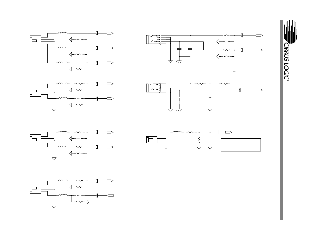 Figure 3. analog inputs, Figure 3, Line in | Video in cd in aux in beep in, Mic in internal modem connection | Cirrus Logic CRD4202-2 User Manual | Page 9 / 24