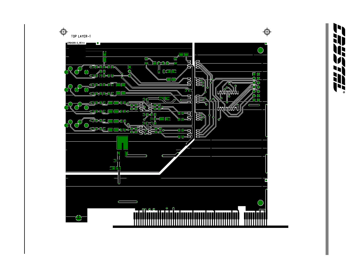 Figure 7. top layer | Cirrus Logic CRD4205-2 User Manual | Page 12 / 18