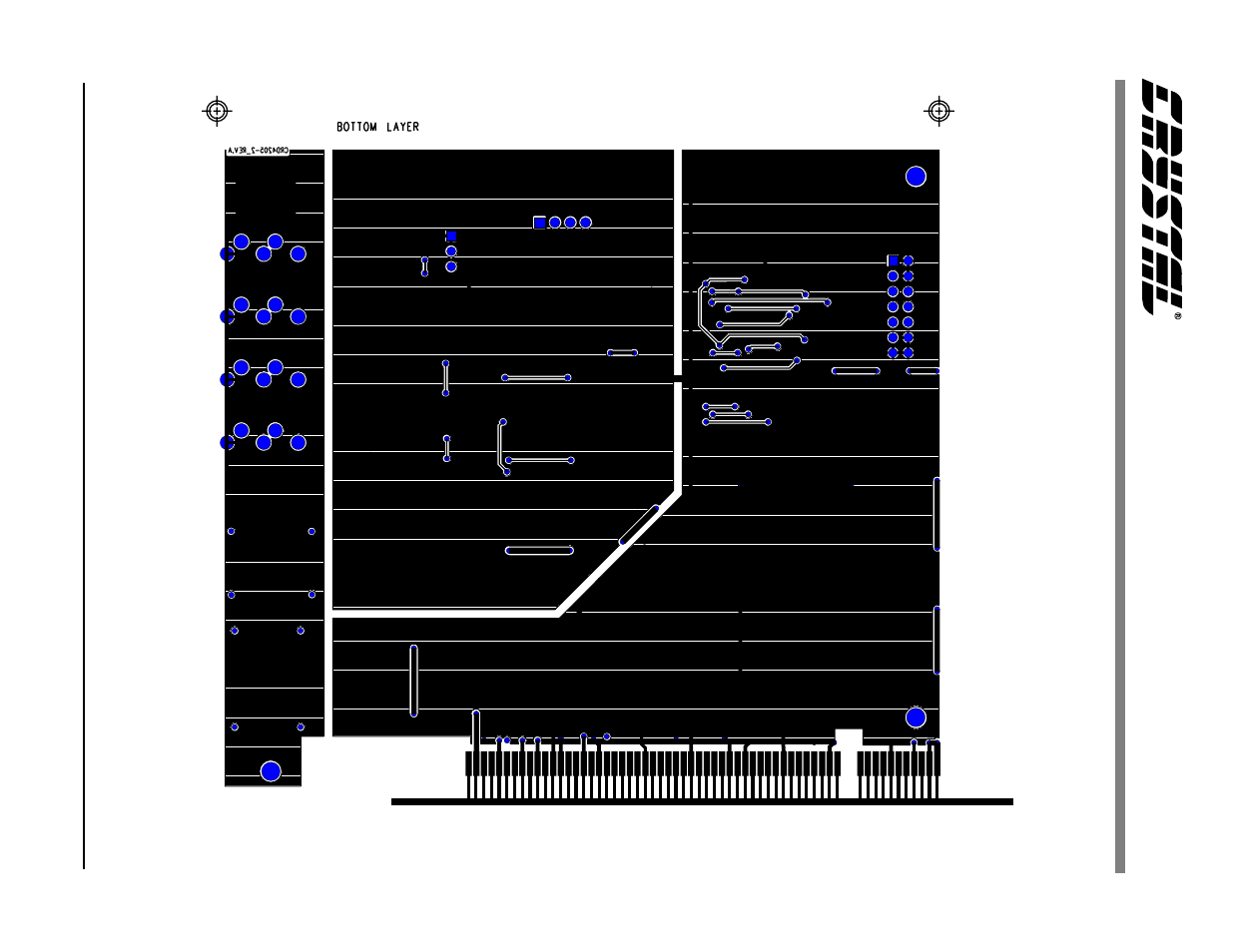 Figure 8. bottom layer | Cirrus Logic CRD4205-2 User Manual | Page 13 / 18