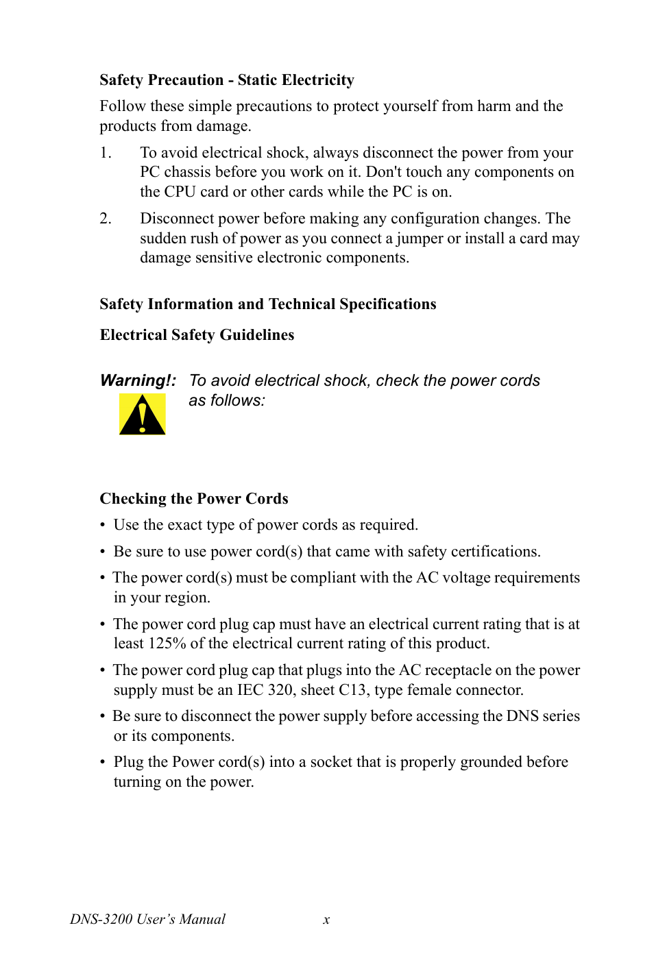 Advantech DNS-3200 User Manual | Page 10 / 110