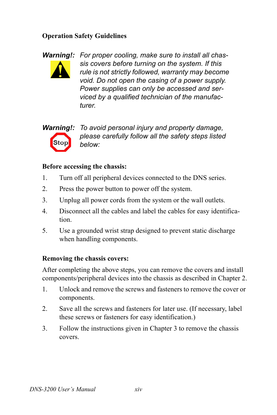 Advantech DNS-3200 User Manual | Page 14 / 110