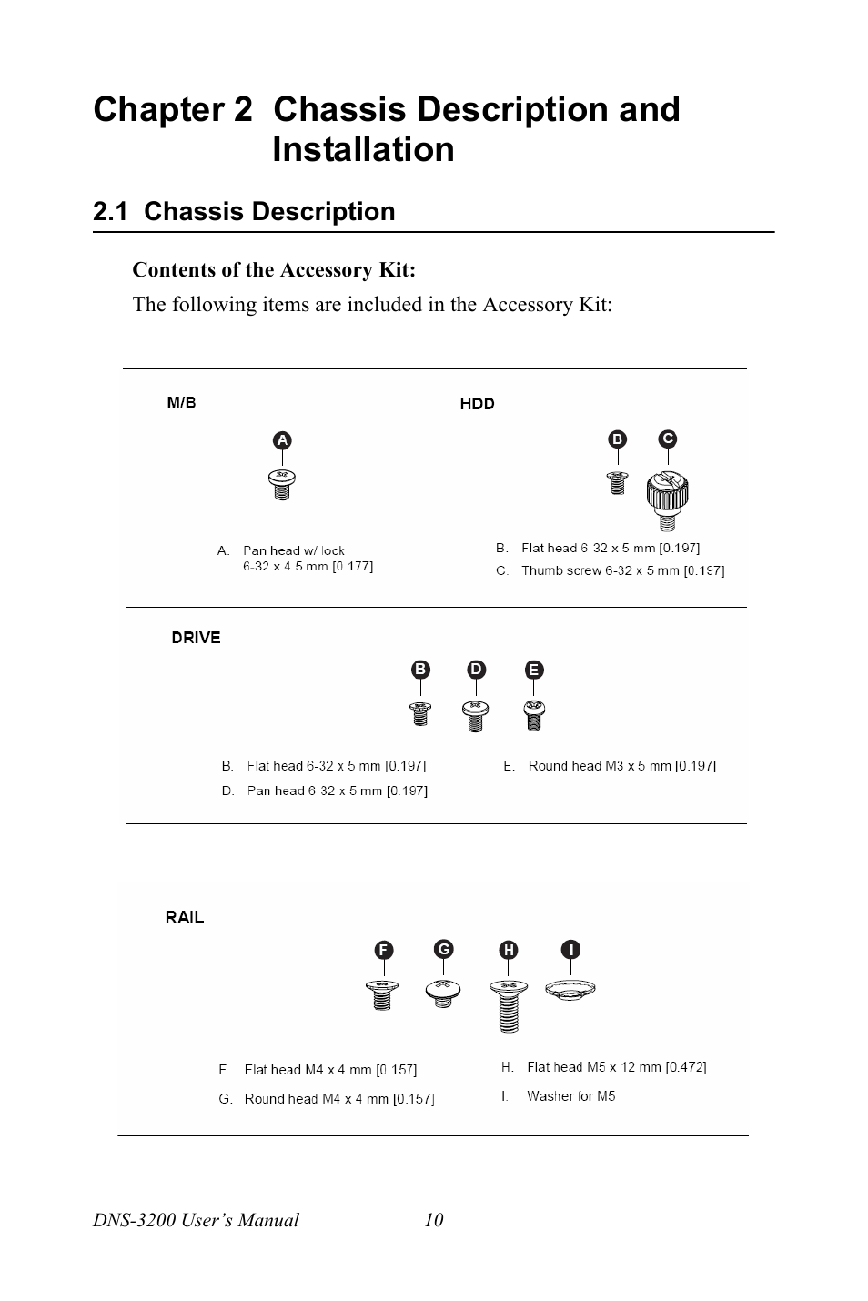 Chapter 2 chassis description and installation, 1 chassis description, Chapter | 2 chassis description and installation, Chassis description | Advantech DNS-3200 User Manual | Page 28 / 110