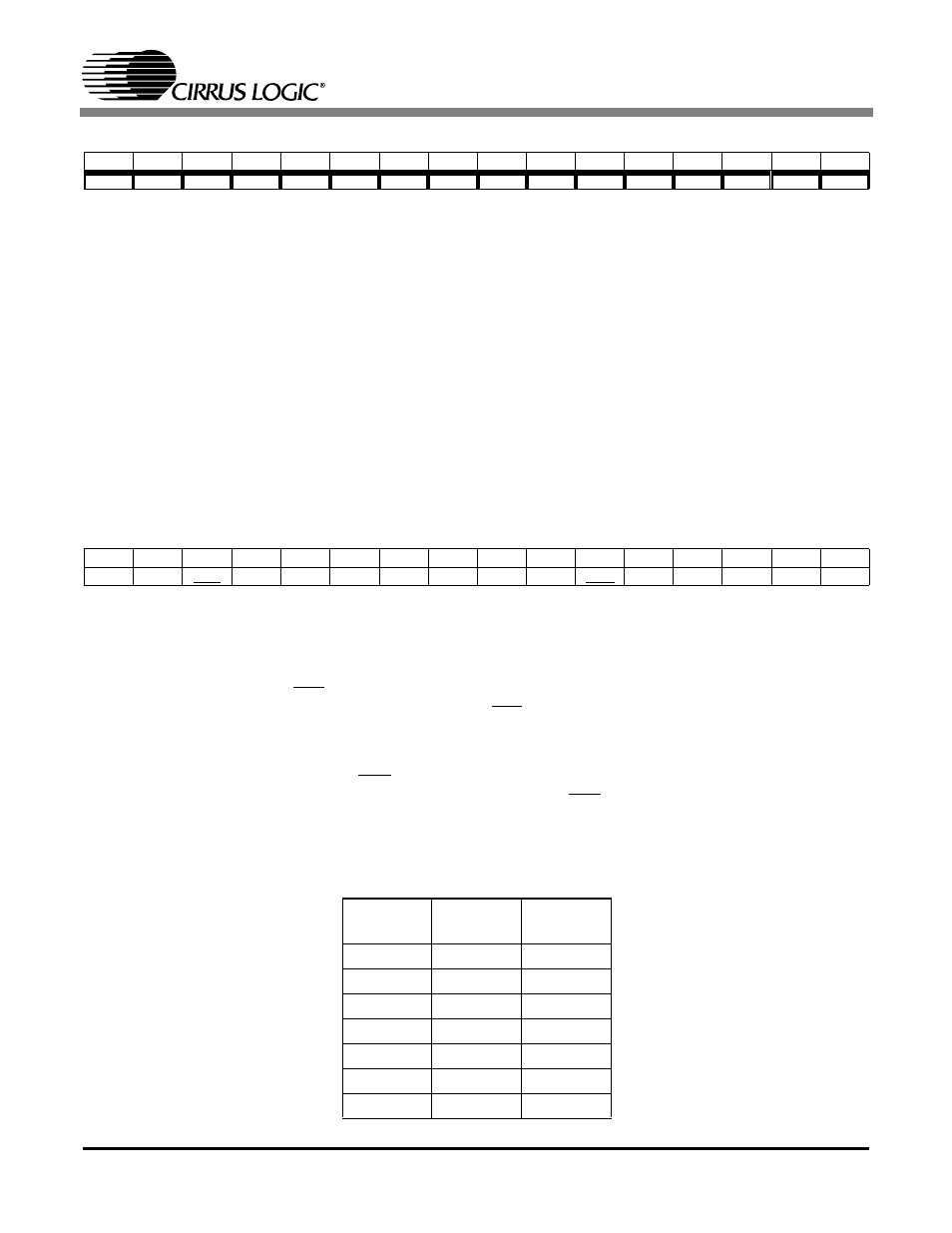 Table 4. analog mixer output attenuation, Cs4205 | Cirrus Logic CS4205 User Manual | Page 27 / 81