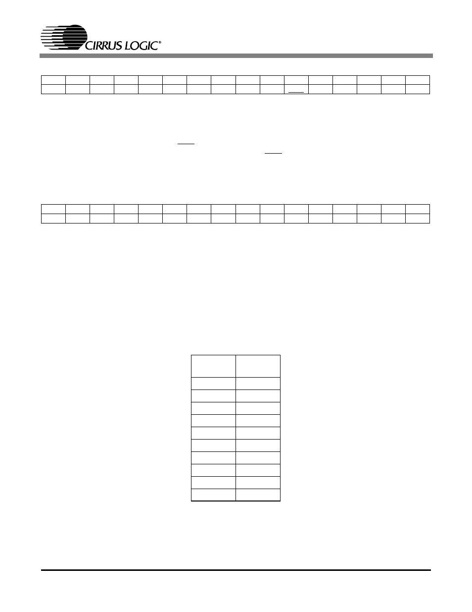 Table 5. tone control values, Cs4205 | Cirrus Logic CS4205 User Manual | Page 28 / 81