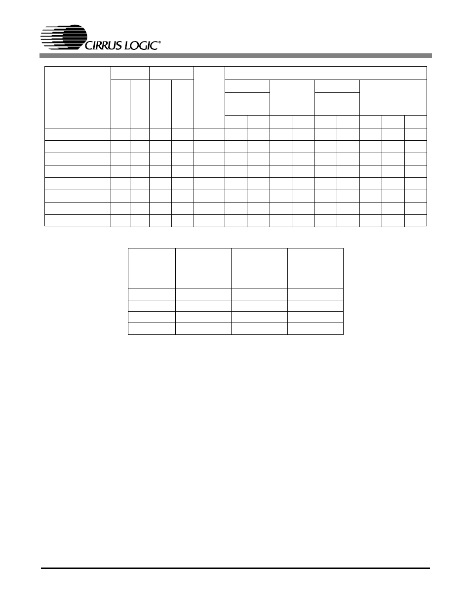 Table 14. slot mapping for the cs4205, Table 15. digital signal source selects, Dac slots, see table 14 | Table 14 f, Table 15 lists th, Table 14 for the, Table 14, Cs4205 | Cirrus Logic CS4205 User Manual | Page 43 / 81