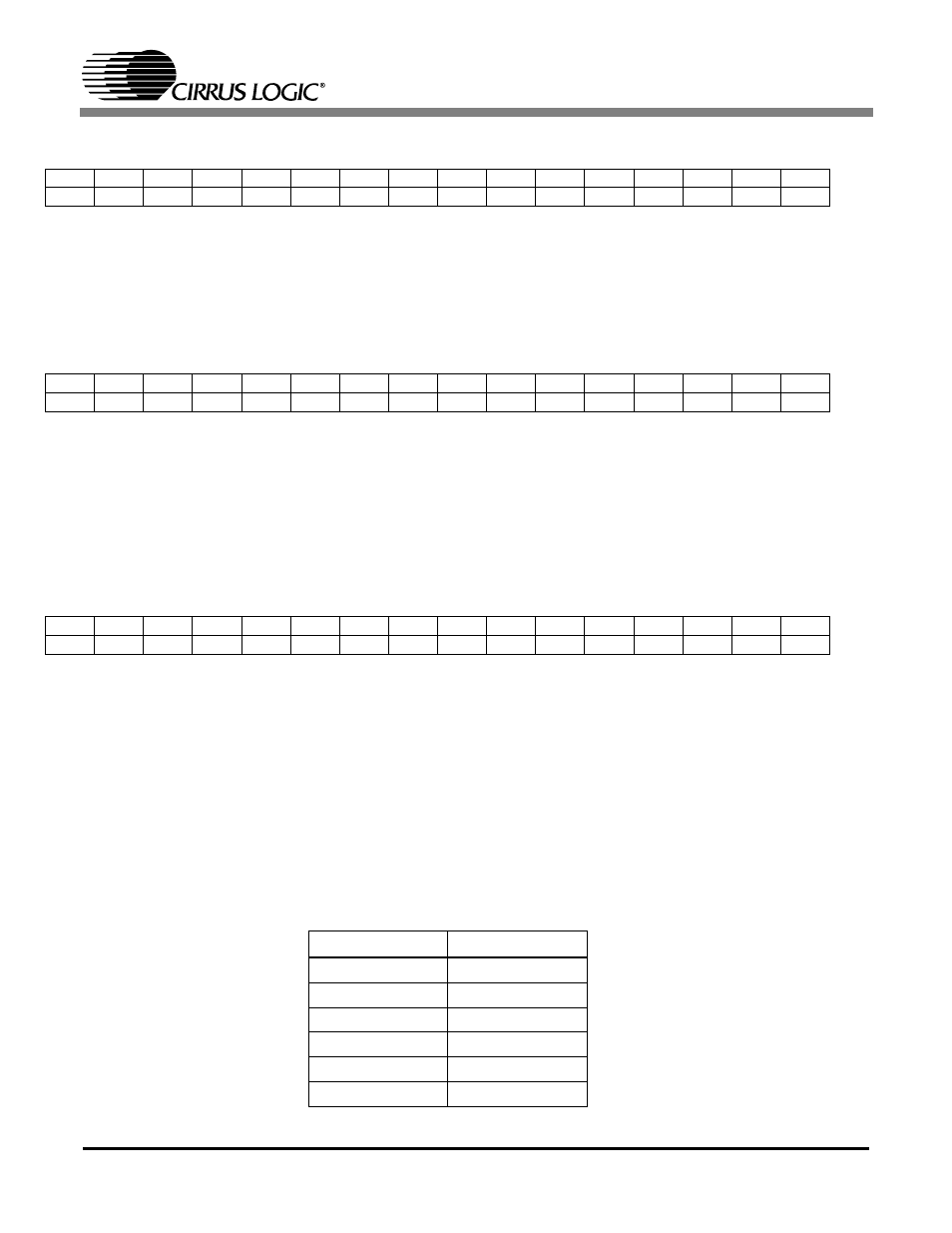 Cs4205, 29 special feature address register (index 6ch), 30 special feature data register (index 6eh) | Cirrus Logic CS4205 User Manual | Page 47 / 81
