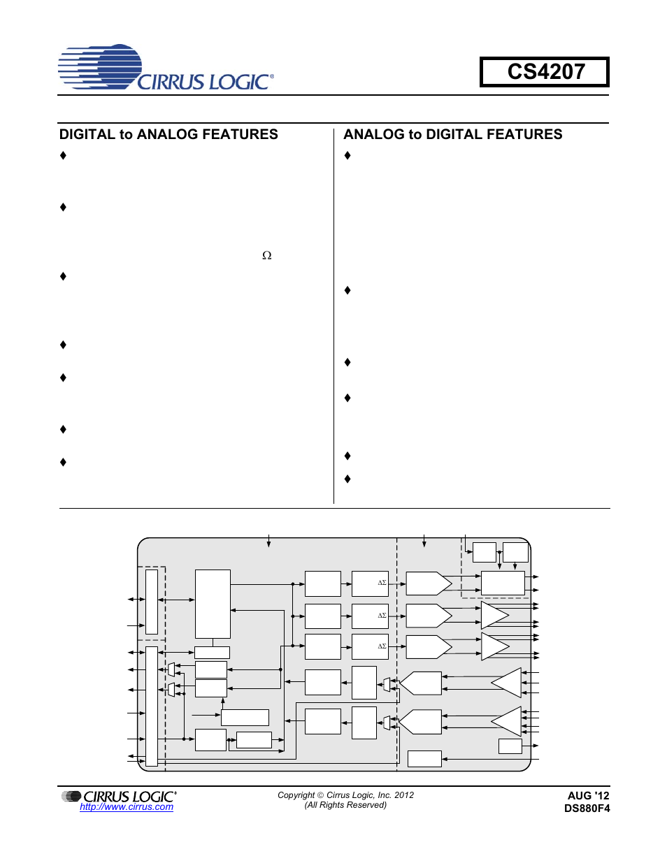 Cirrus Logic CS4207 User Manual | 148 pages