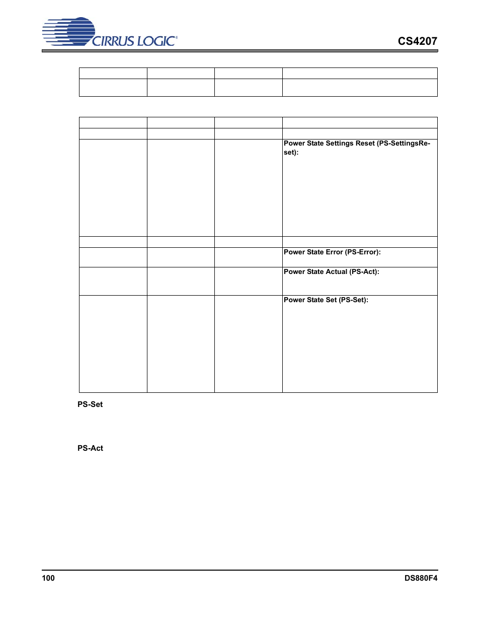 Cs4207 | Cirrus Logic CS4207 User Manual | Page 100 / 148