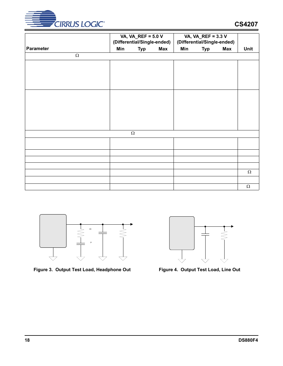 Figure 3, Note 7), Cs4207 | Cirrus Logic CS4207 User Manual | Page 18 / 148