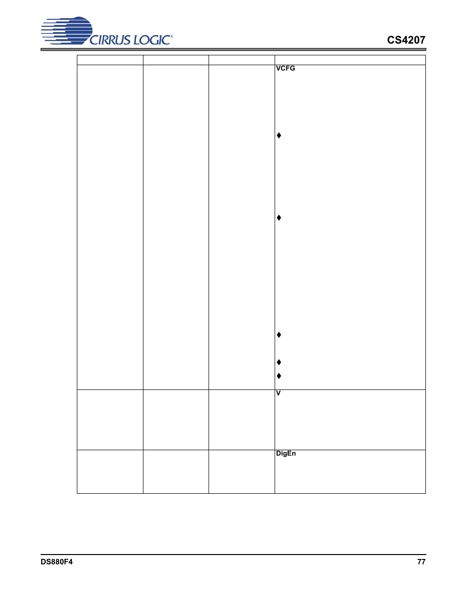 Cs4207 | Cirrus Logic CS4207 User Manual | Page 77 / 148