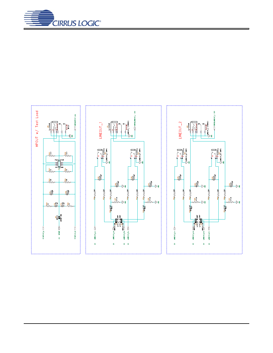 Figure 4.analog outputs, Cdb4207 | Cirrus Logic CDB4207 User Manual | Page 13 / 22